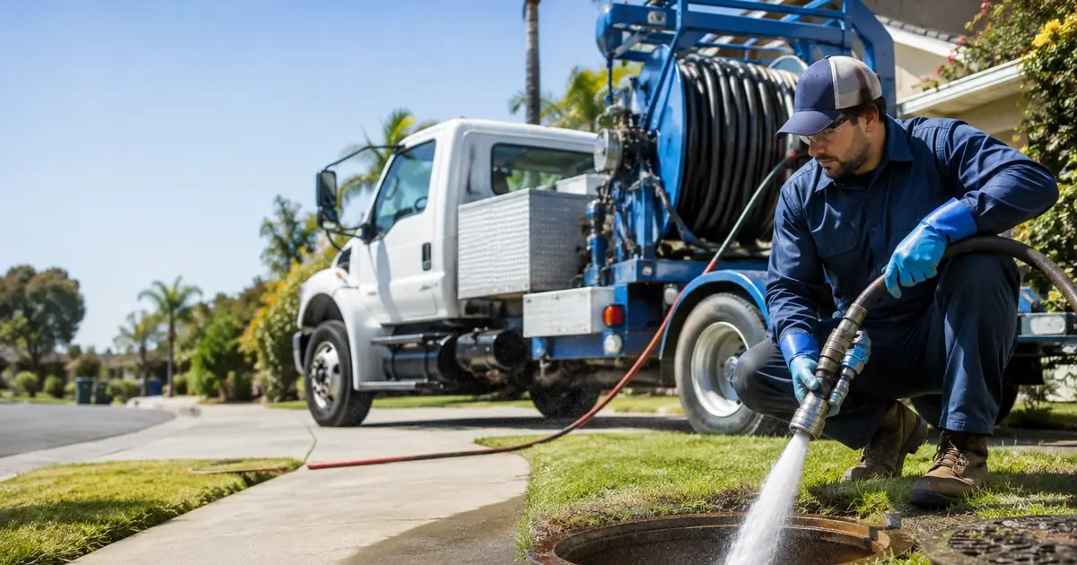 Hydro jet sewer cleaning Rodeo